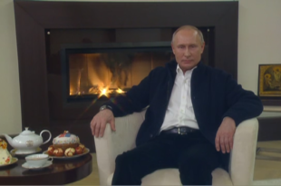 Путин обратился к россиянам